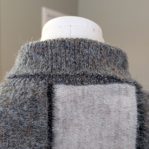 Vintage Elegant Women's Sweater Striped 80s 90s Dolman Sleeve Size S - Picture 5 of 16